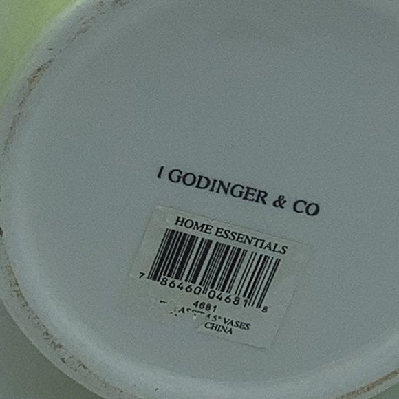 I Godinger & Co. Chartreuse  and Pink Vase - Picture 8 of 8